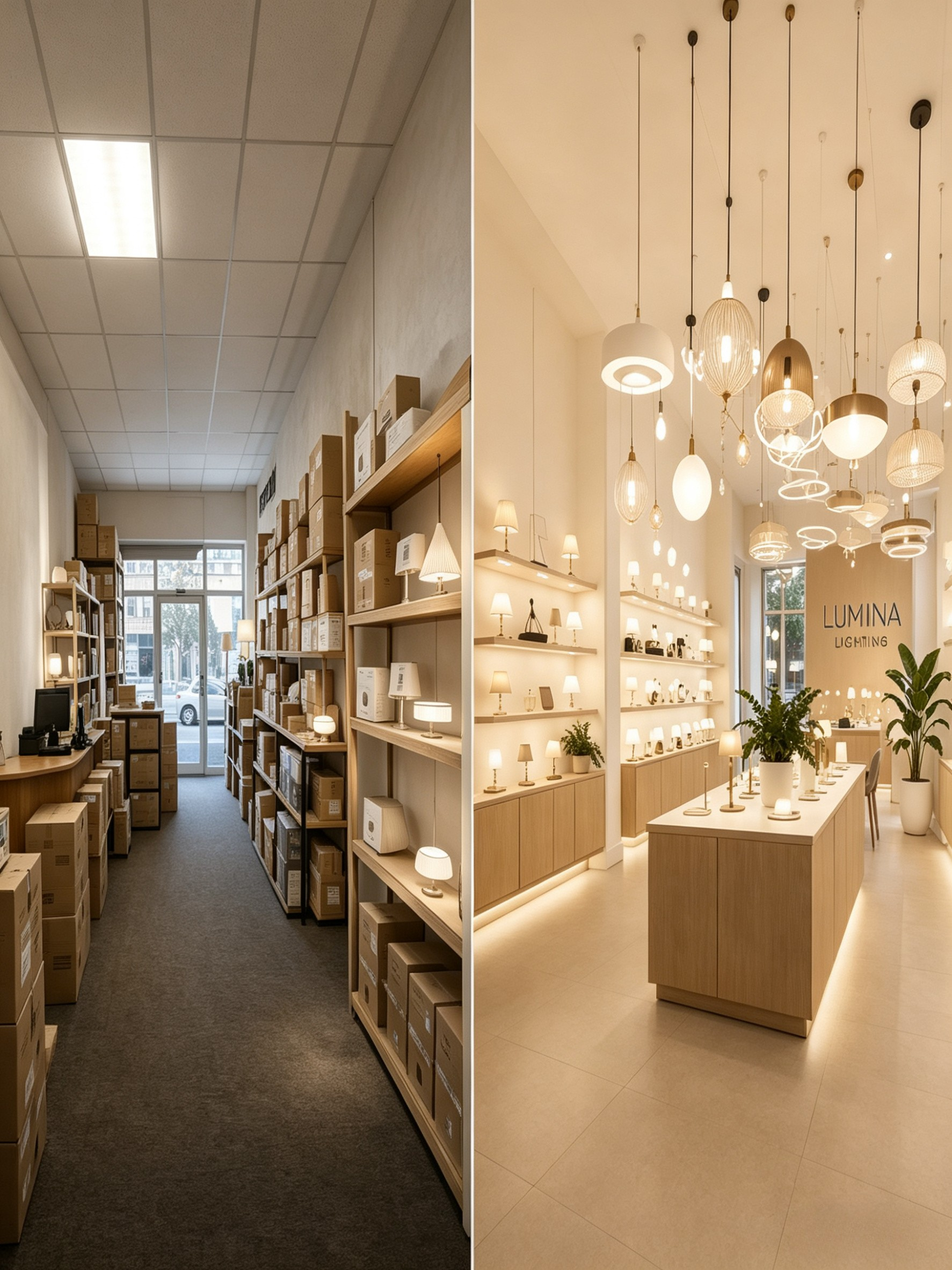 From a Small Store to a Growing Lighting Business